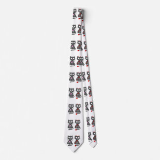Corbata Gatos personalizados, ángeles y demonios - Elegir 