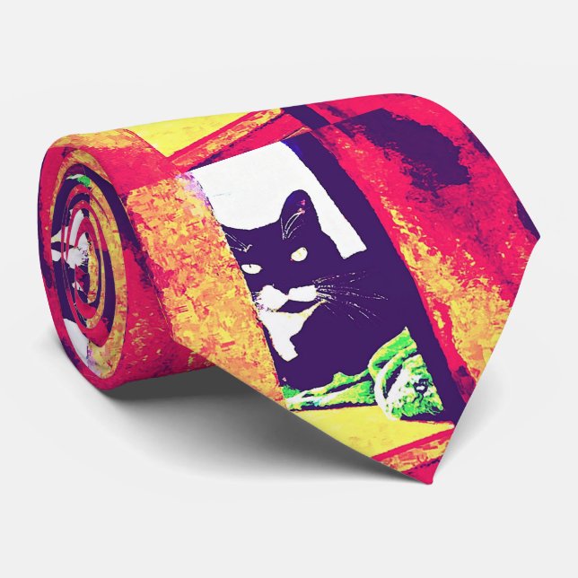 Corbata Gazing Lucy Painting (Enrollado)