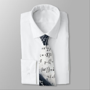 Corbata Geek Nerd Math Ecuations Math Teacher