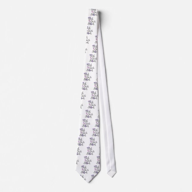 Corbata GeekGirlsRock (Anverso)