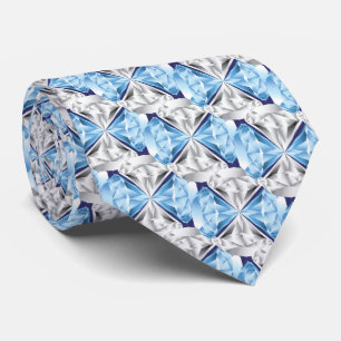 Corbata Gemas Bling de los diamantes