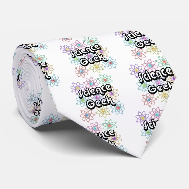 Corbata Genio de la Ciencia (Enrollado)