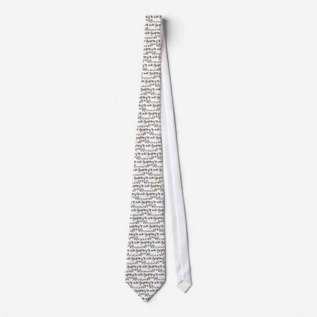 Corbata Genio de la psiquiatría (Anverso)