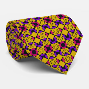 Corbata Geometría étnica