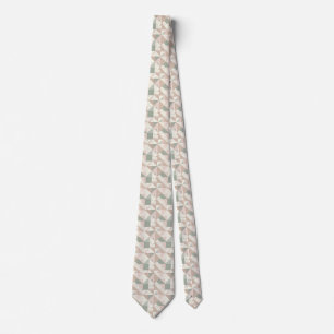 Corbata Geometría Pastel Elegante