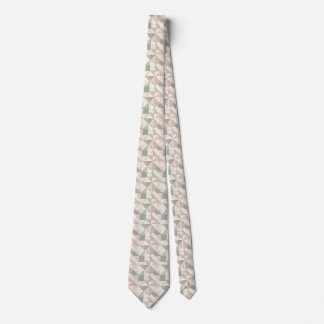 Corbata Geometría Pastel Elegante
