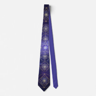 Corbata Geometría sagrada 