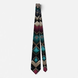 Corbata Geometric Opulence