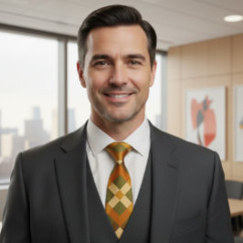 Corbata Geometric Pattern with Earth Tones