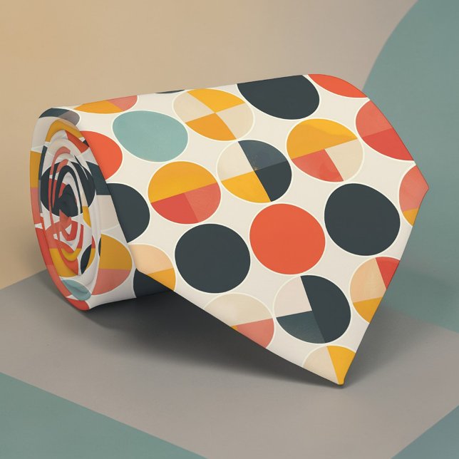 Corbata geométrica abstracta multicolor personaliz (Subido por el creador)