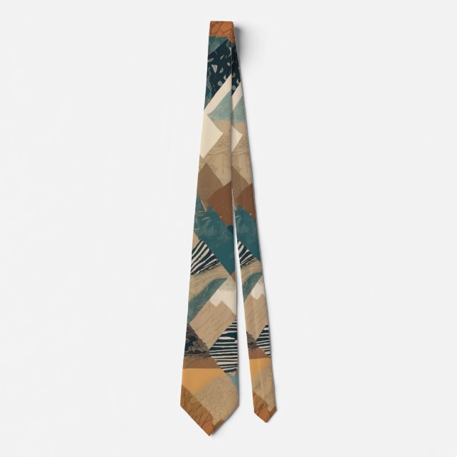 Corbata geométrica de cuello (Anverso)