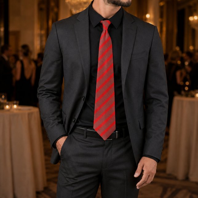 Corbata geométrica de prestigio Carmesí (Subido por el creador)