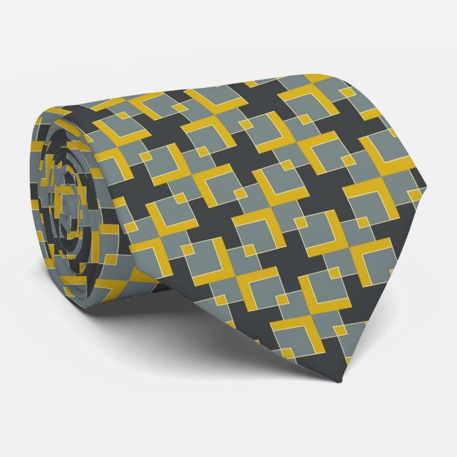 Corbata Geométrico 260413e (Enrollado)