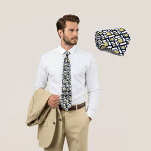 Corbata Geométrico moderno