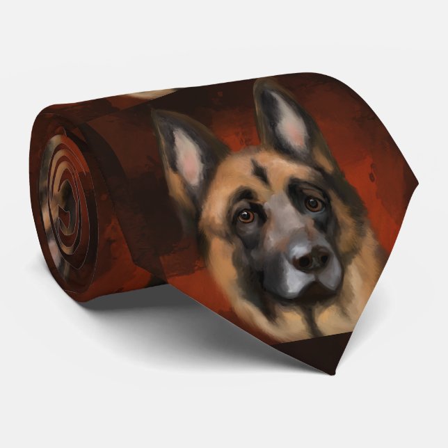 CORBATA GERMAN SHEPHERD (Enrollado)