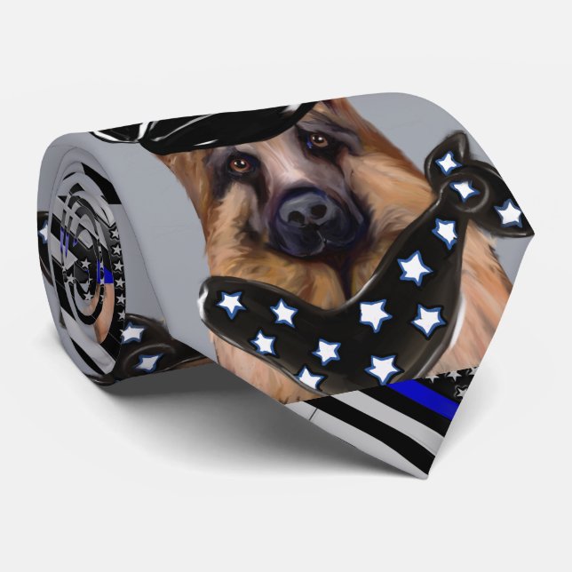 CORBATA GERMAN SHEPHERD (Enrollado)