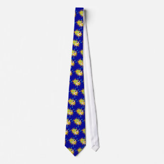Corbata Germen anillado azul