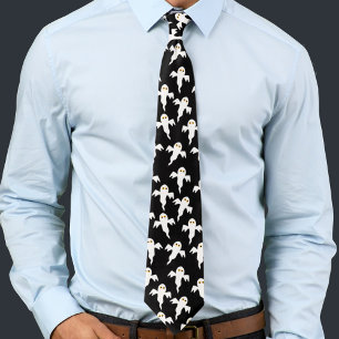 Corbata Ghost Halloween