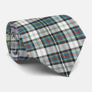 Corbata Gillies Vestió Tartán Antiguo