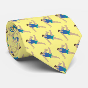 Corbata Gimnasta masculino