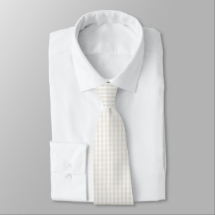 Corbata Gingham Design Neck Tie