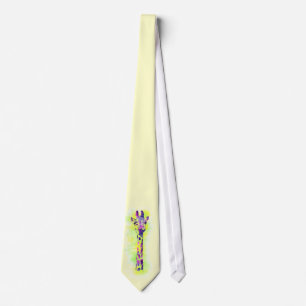 Corbata Girafa acuarela 2