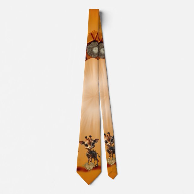 Corbata Girafa de bebé en steampunk-personalizado (Anverso)