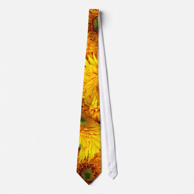 Corbata Girasoles (Anverso)