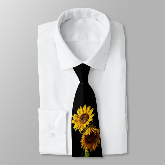 Corbata Girasoles  (Atado)