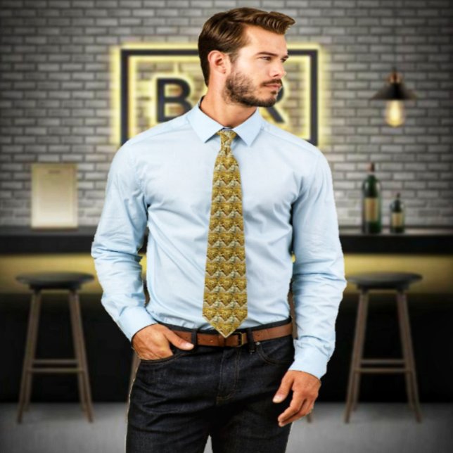 Corbata Glimmer De Amor (Dress for a romantic dinner, and to show your love, with this Glimmer of Love Neck Tie!)