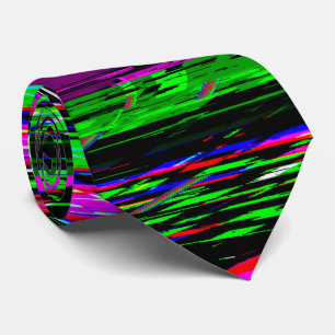 Corbata glitch print