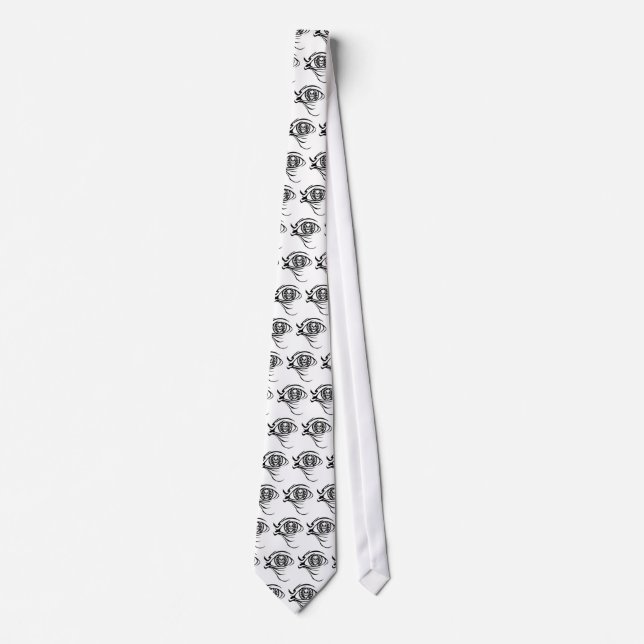 Corbata globo ocular (Anverso)