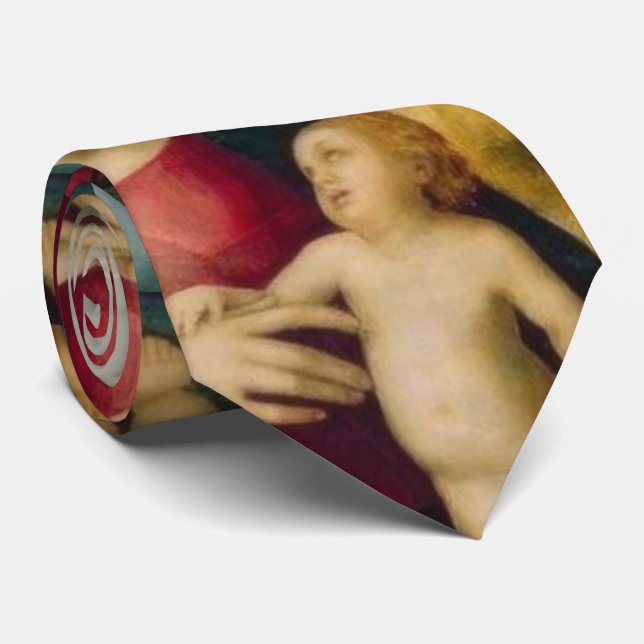 CORBATA GLORIA A JESÚS Y MARÍA (Enrollado)