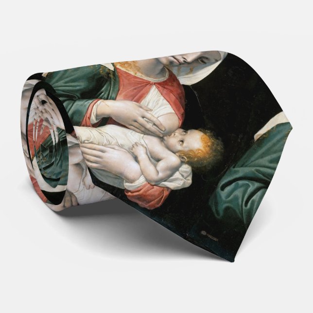 Corbata Gloria A La Bendita Virgen (Enrollado)