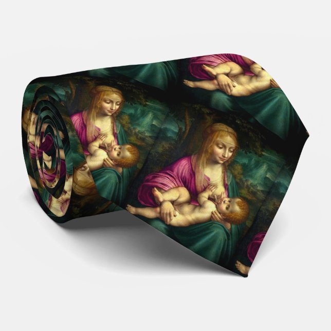 Corbata Gloria A La Bendita Virgen (Enrollado)