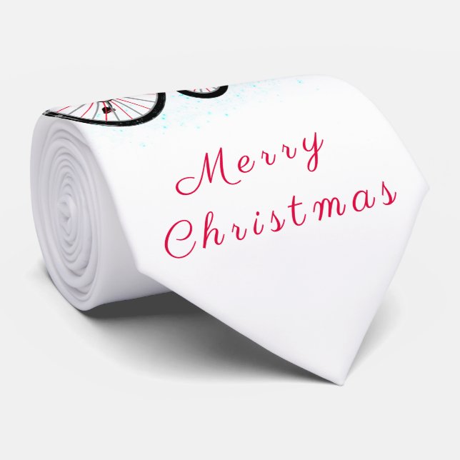 Corbata Gnome de regalo de abono de cuello para navidades  (Enrollado)