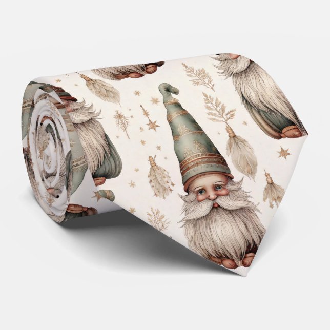 Corbata Gnomo de Jardín Caprichoso & Botánico (1) (Enrollado)