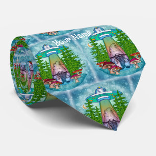 Corbata gnomo secuestrado por extraterrestres
