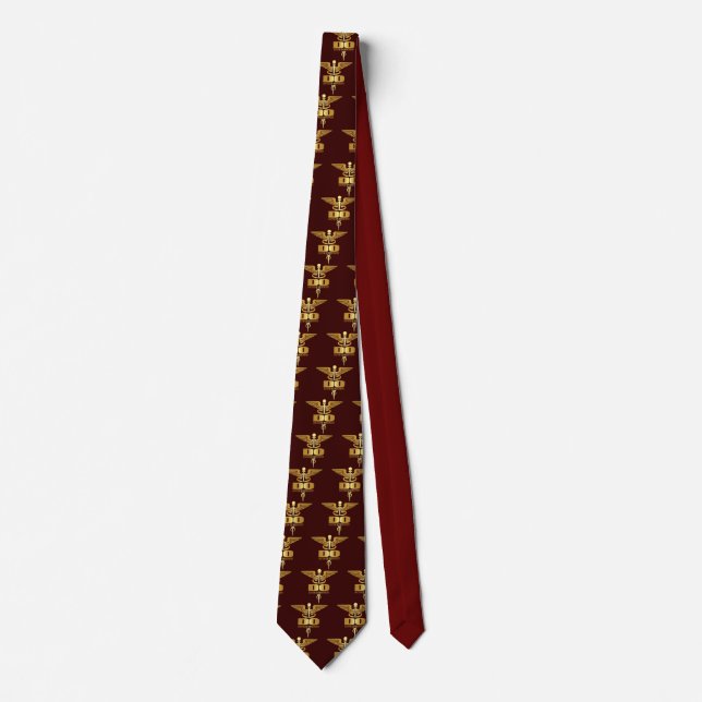 Corbata Gold Caduceus (DO) (Anverso)