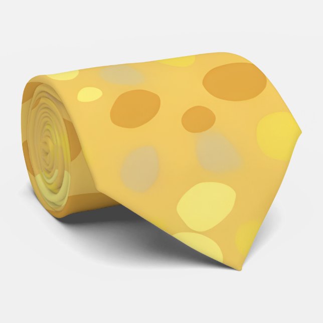 Corbata Golden Confetti Dots Neck Tie (Enrollado)