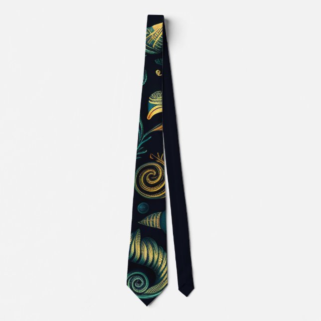 Corbata Golden Reefs (Anverso)