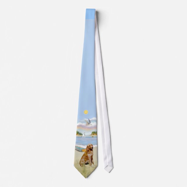 Corbata Golden Retriever 1 - Barco de remos (JF) (Anverso)