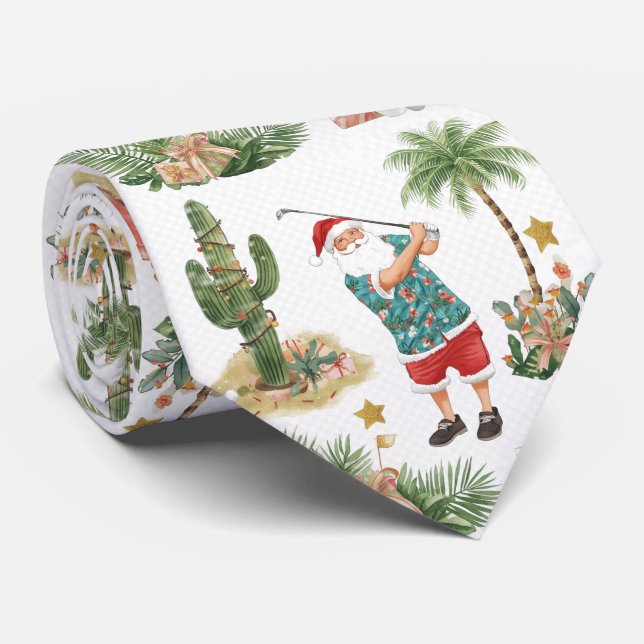 Corbata Golf Arizona tema navideño (Enrollado)