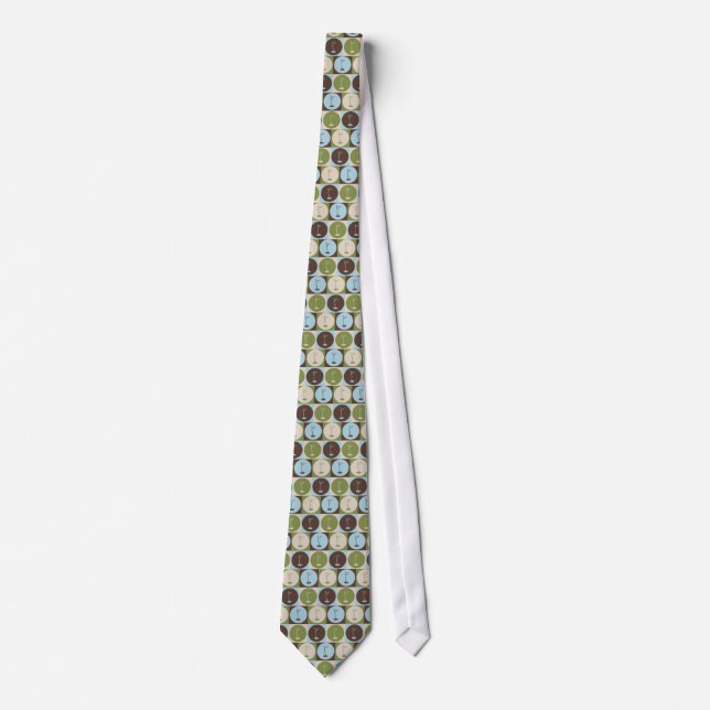 Corbata Golf del arte pop (Anverso)