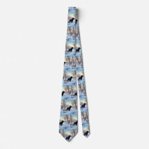 Corbata Gordon Setter Let It Snow Navidades