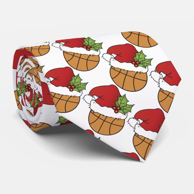 Corbata Gorra navidad Baloncesto (Enrollado)