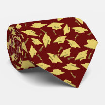 Gorras de graduación Marrón y Dorado en el aire