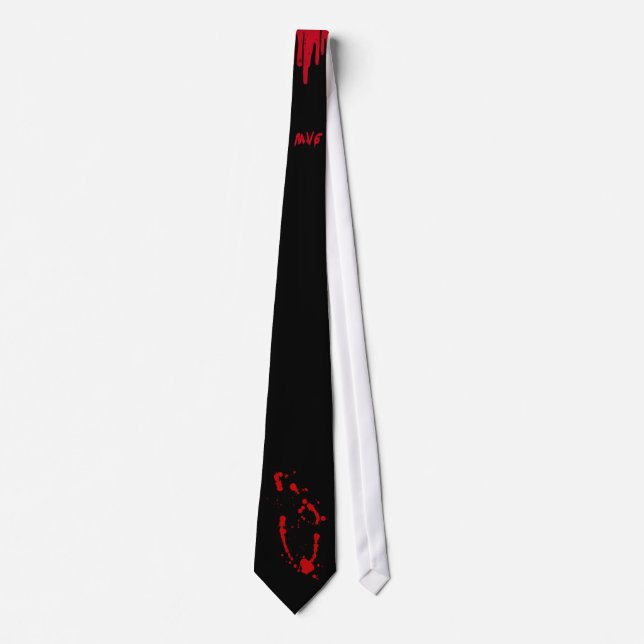 Corbata goteo de la sangre (Anverso)