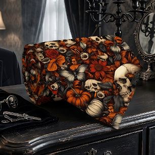 Corbata gótica de otoño para hombres espeluznantes