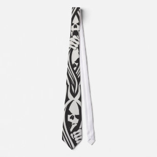 Corbata Gótico Skulls Tie